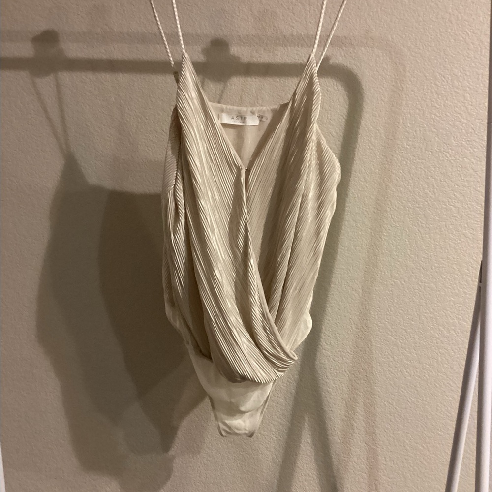 Cream  bodysuit